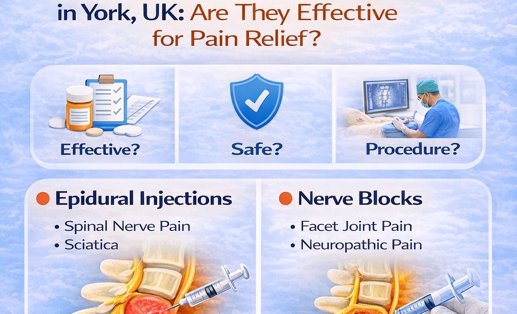 Epidural Injections and Nerve Blocks in York, UK: Are They Effective for Pain Relief?