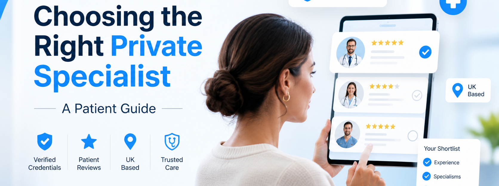 How to Choose the Right Private Specialist in the UK: A Patient Guide